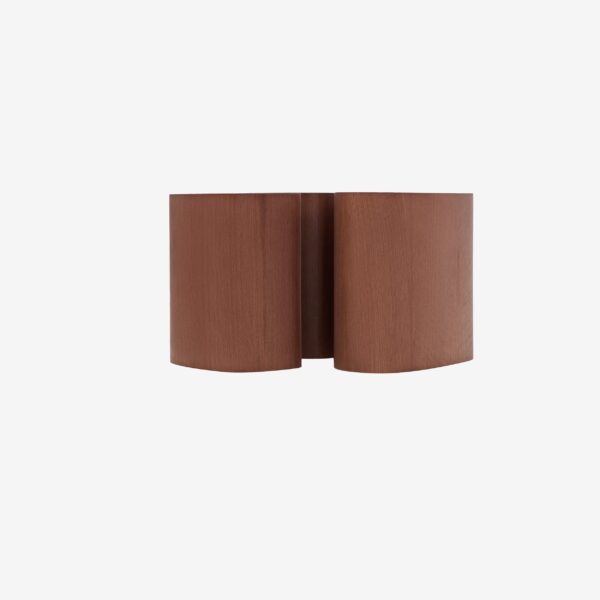 SLEEK AHŞAP SET KAHVE