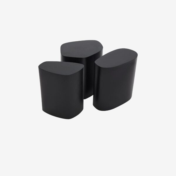 SLEEK AHŞAP SET SİYAH